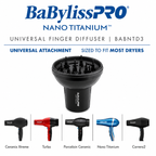 BaBylissPRO Universal Diffuser Enhance Curls, Add Volume, Reduce Frizz BABNTD3