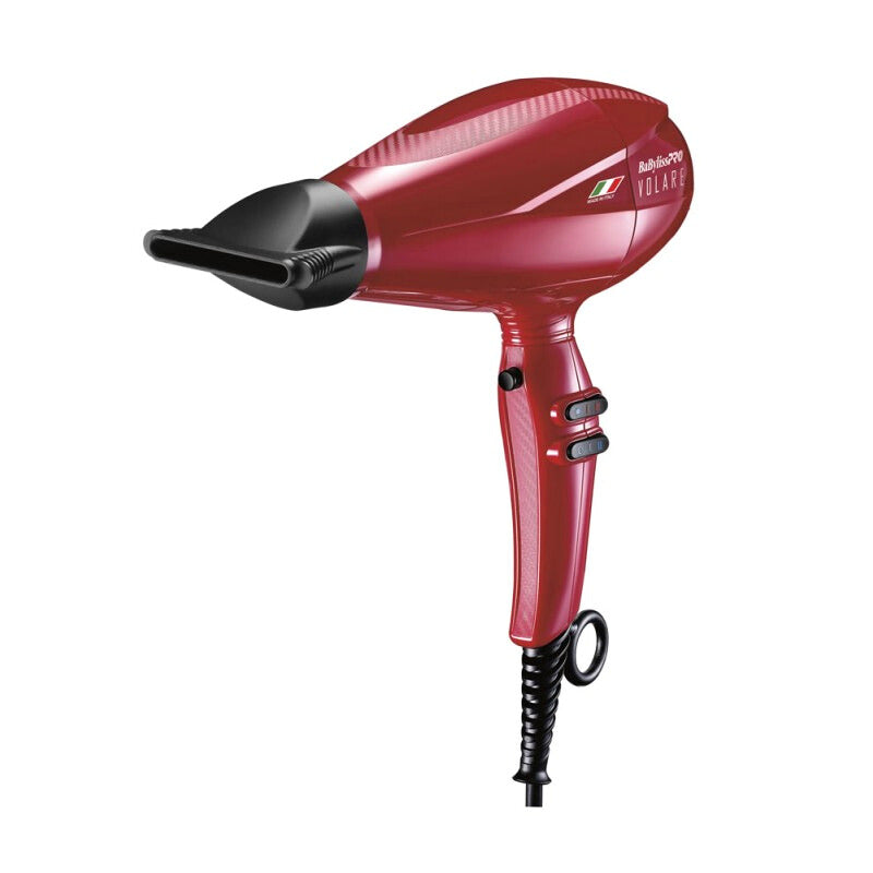 BaBylissPRO Volare V1 Hair Dryer Red BRVOL1  angle
