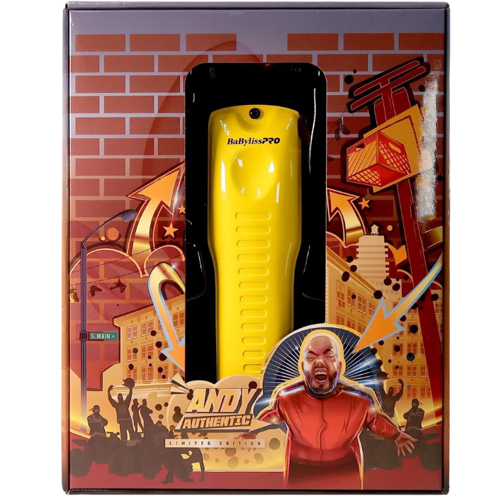 BaBylissPRO Yellow LO-PROFX Cordless Clipper FX825YI