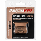 BaBylissPro Rose Gold Titanium 2.0mm Deep Tooth T-Blade FX707RG2