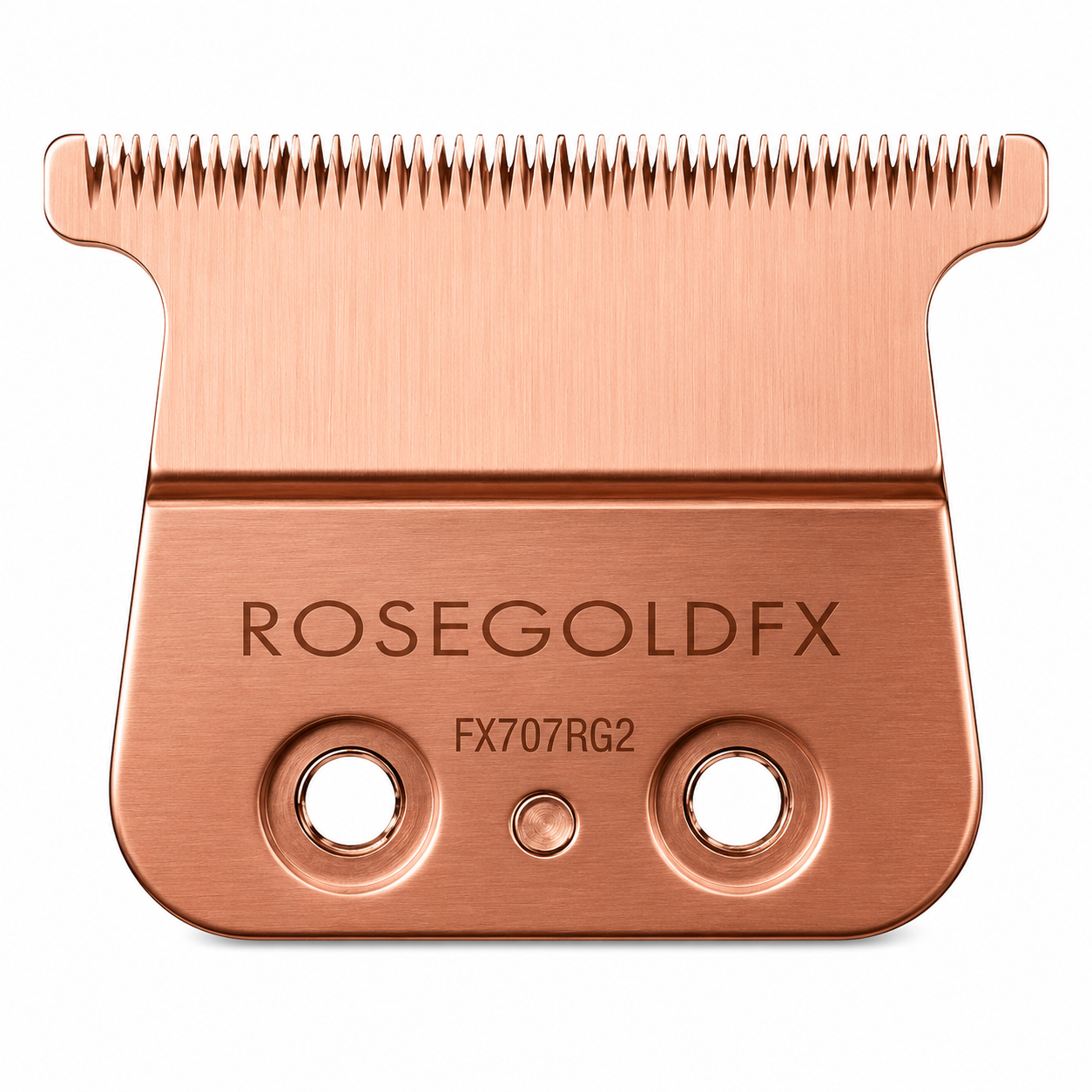 BaBylissPro Rose Gold Titanium 2.0mm Deep Tooth T-Blade FX707RG2