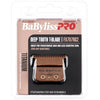 BaBylissPro Rose Gold Titanium 2.0mm Deep Tooth T-Blade FX707RG2