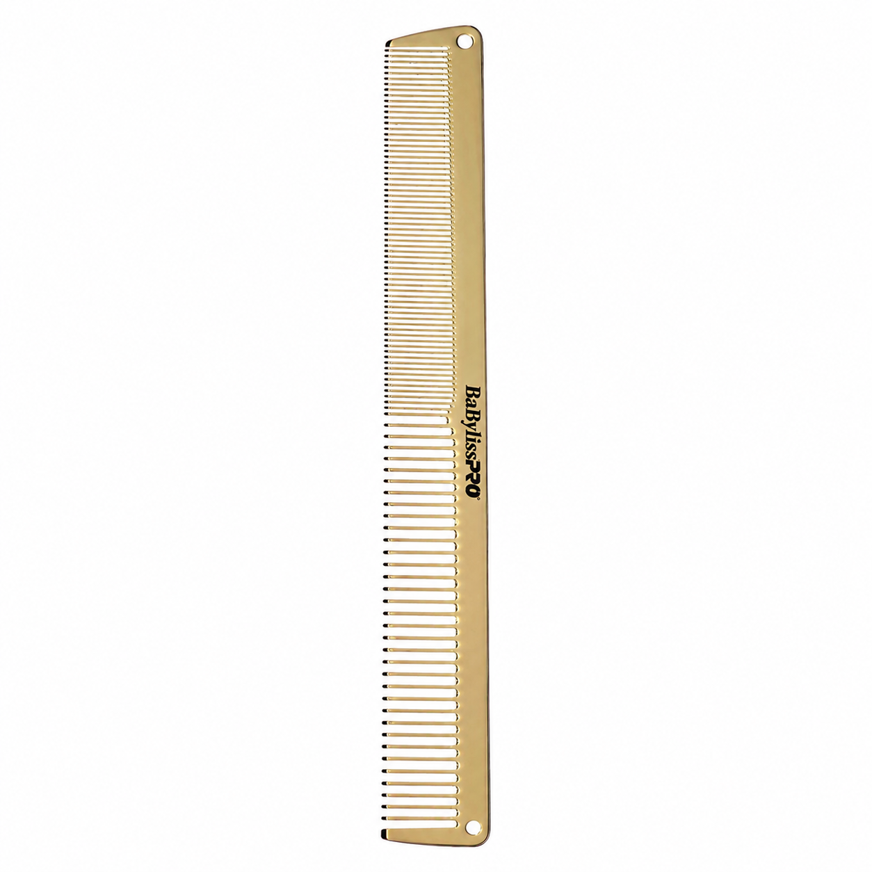 BaByliss GOLDFX Premium Metal Comb Set 2-Piece Gold Finish - BCOMBSET2G