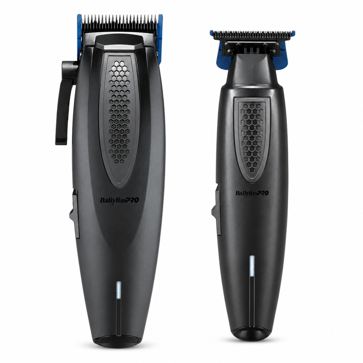 BaByliss Pro Limited Edition Lithium FX Cordless Ergonomic Clipper + Trimmer Combo Matte Black FX673NSMB + FX773NMB