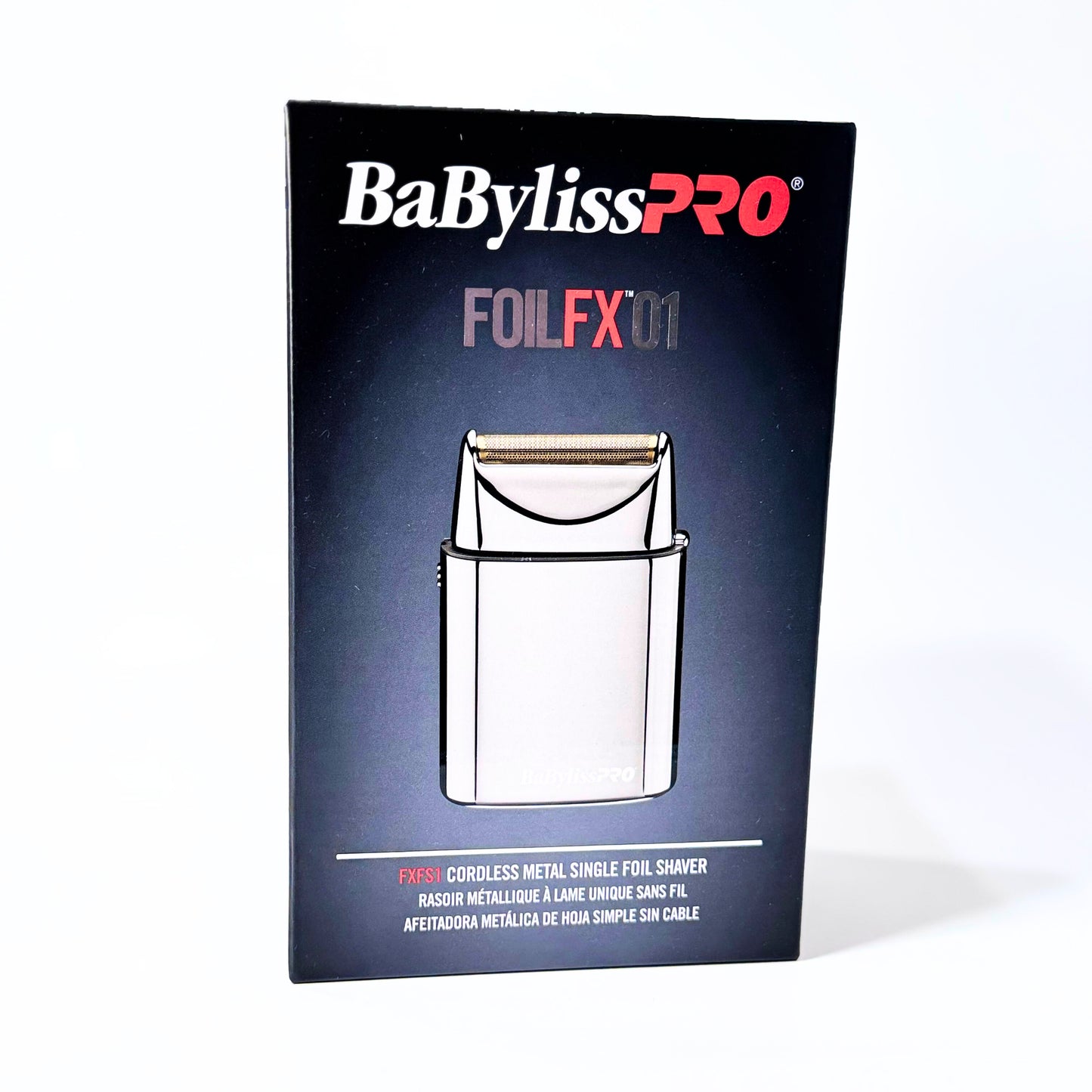 Babylisspro fxfs1 single foil shaver box front