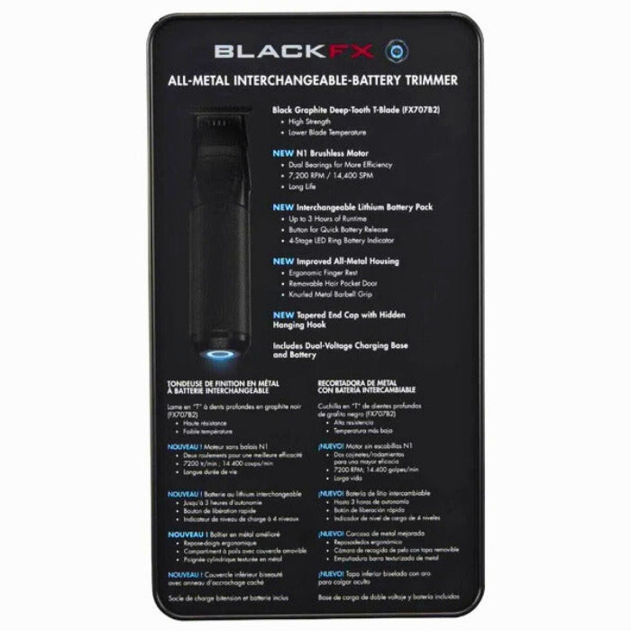 Black fxone trimmer fx799mb back box