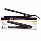 CHI Deep Brilliance 1″ Titanium Flat Iron GFDB12 – Fast-Heating Purple Styler with Free Serum