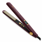 CHI Deep Brilliance 1″ Titanium Flat Iron GFDB12 – Fast-Heating Purple Styler with Free Serum