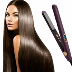 CHI Deep Brilliance 1″ Titanium Flat Iron GFDB12 – Fast-Heating Purple Styler with Free Serum