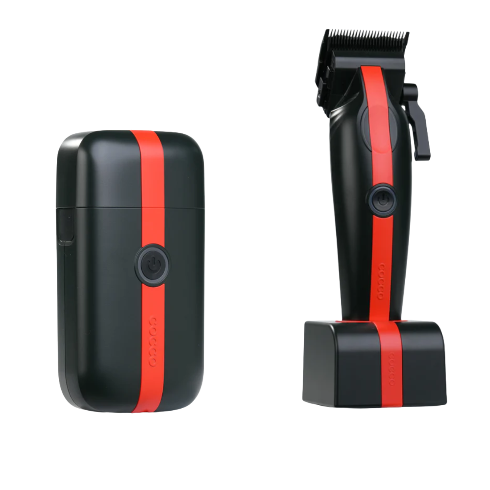 COCCO VELOCE LITE SHAVER & CLIPPER Professional Dual Foil Shaver