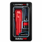 BaBylissPRO FXONE LO-PROFX Matte Red Clipper & Trimmer ComboFX829MR + FX729MR