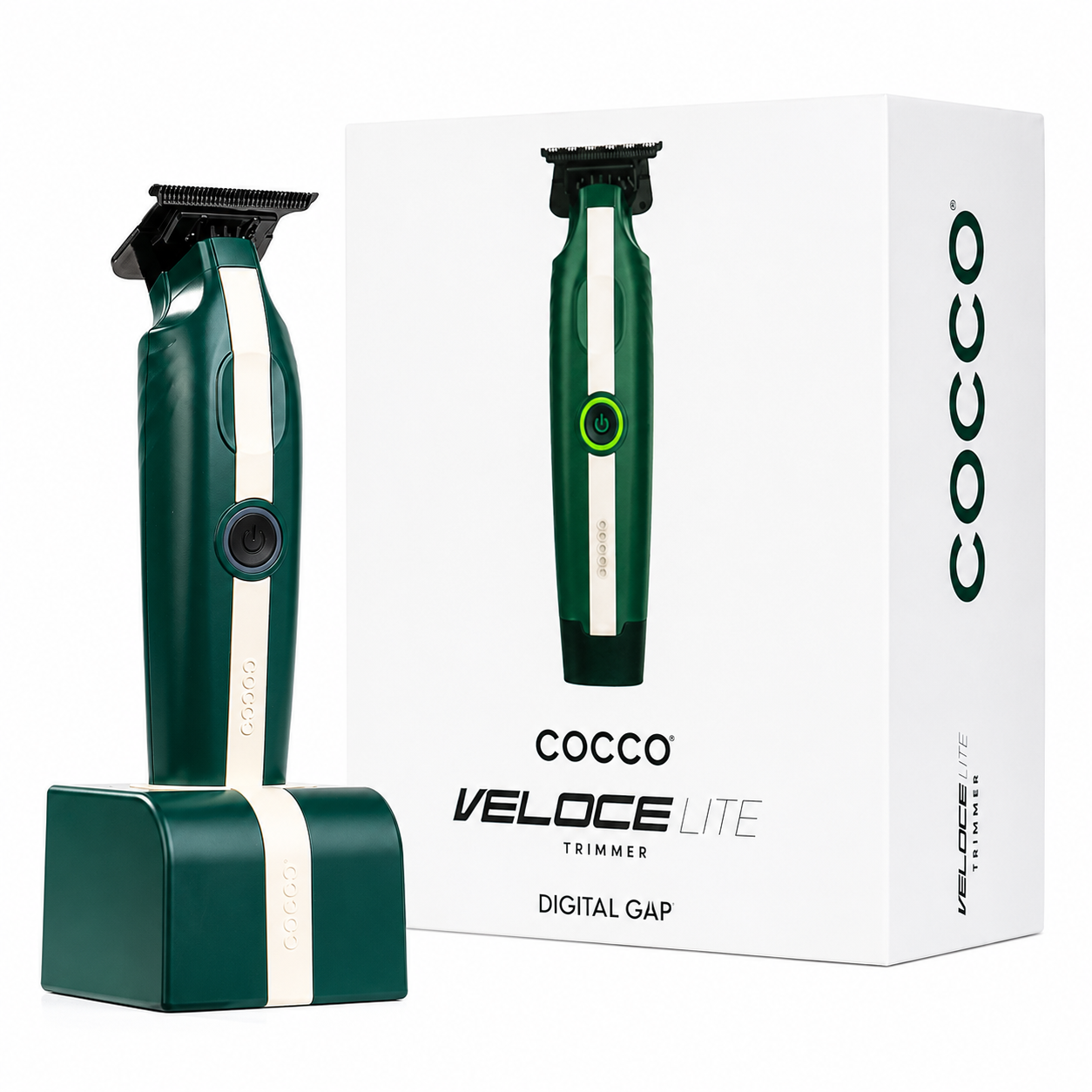 Cocco Clipper, Shaver & Trimmer Veloce Lite Green/White Combo