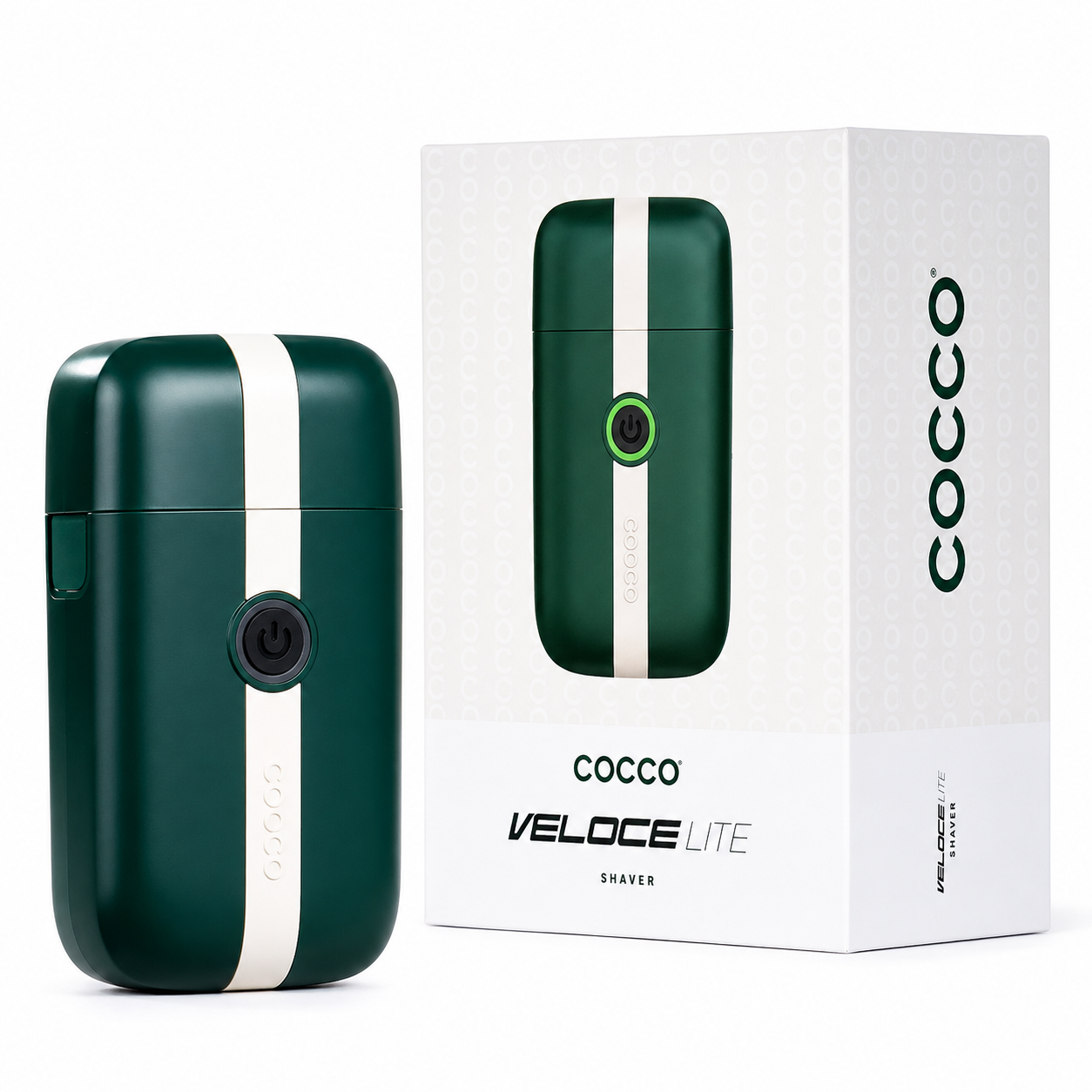 Cocco Clipper, Shaver & Trimmer Veloce Lite Green/White Combo