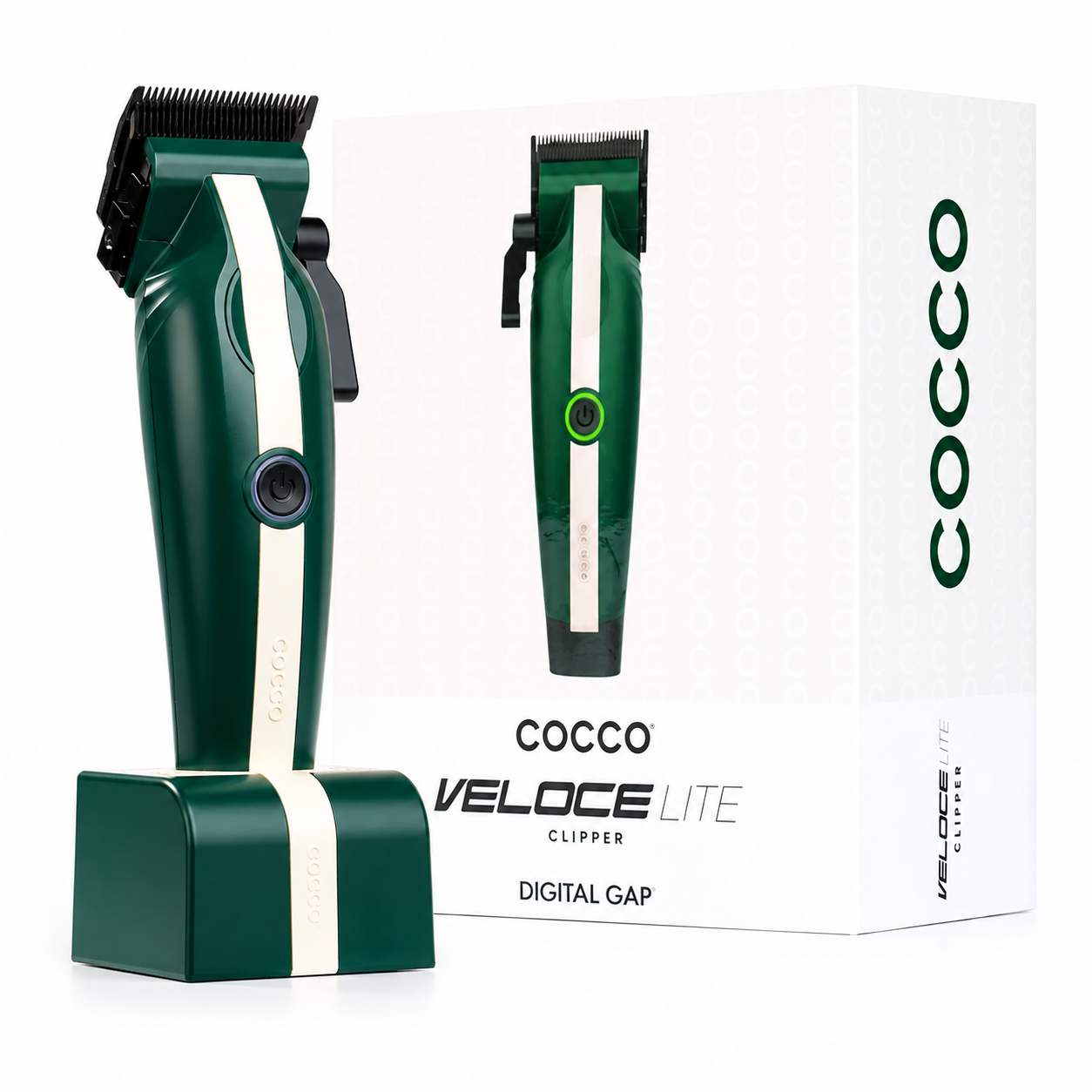 Cocco Clipper & Shaver Veloce Lite Green/White Combo