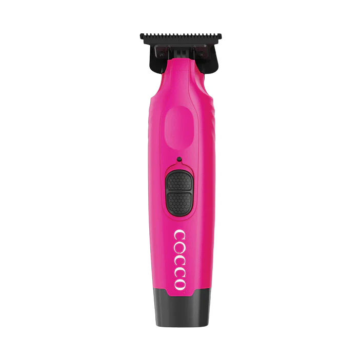 Cocco Hyper Veloce Pro Trimmer – Pink | High-Torque Brushless, Digital Gap DLC
