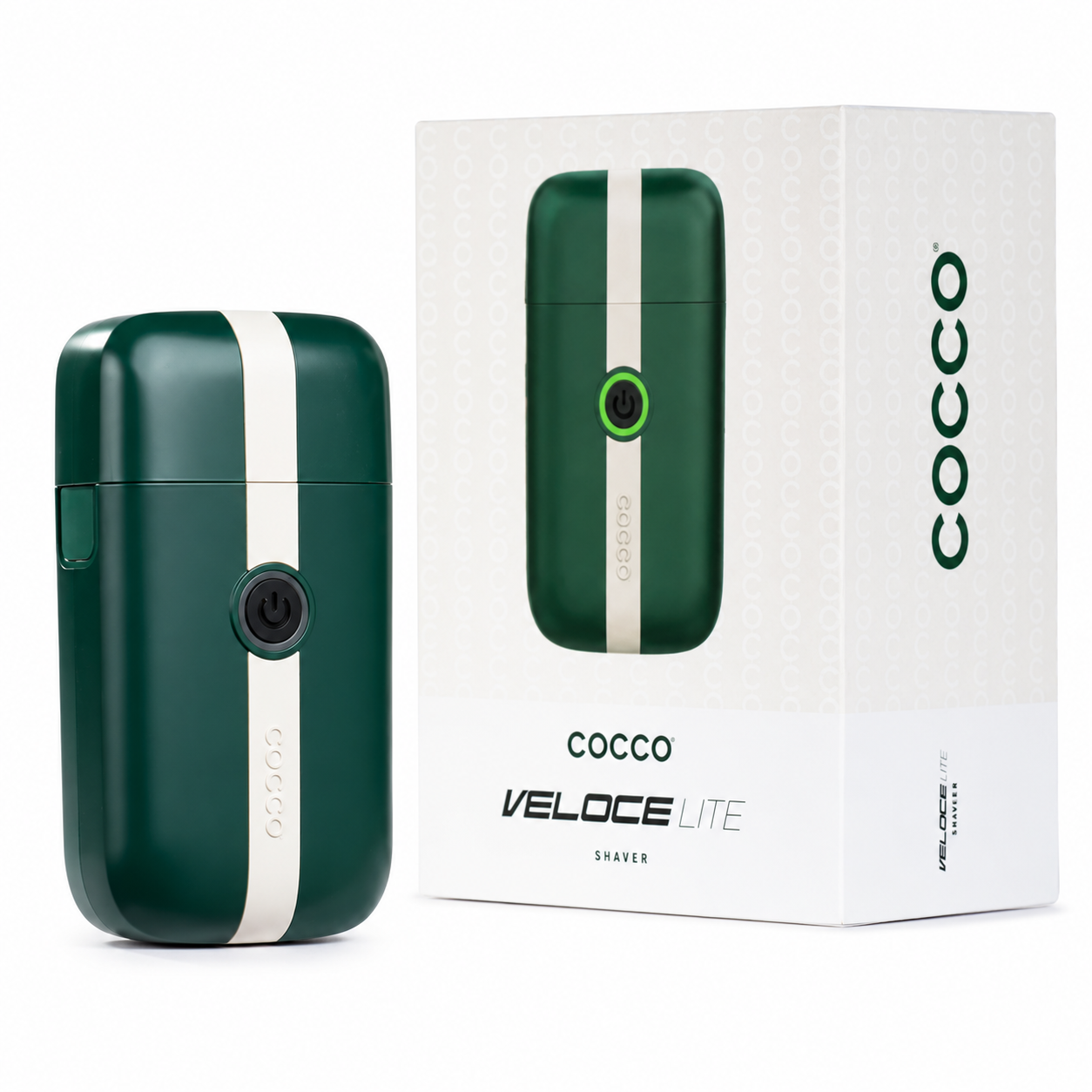 Cocco Trimmer & Shaver Veloce Lite Green/White Combo
