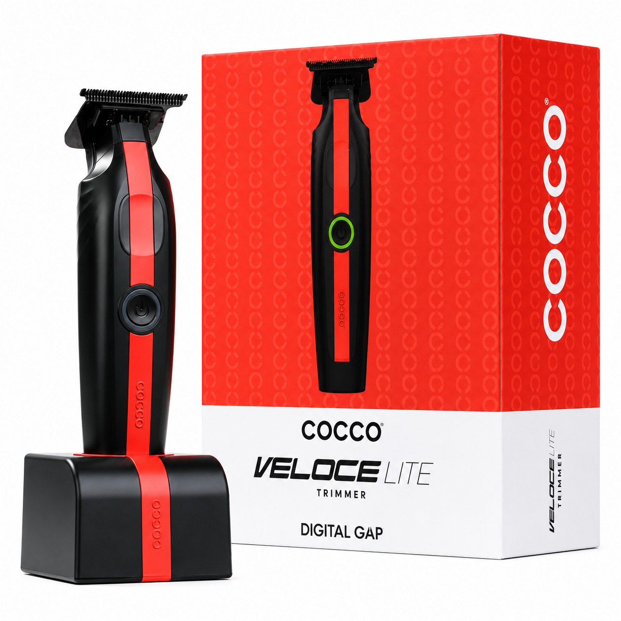 Cocco Trimmer Veloce Lite Professional Precision Black/Red