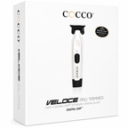 Cocco Trimmer Veloce Pro Dual Voltage Pearl White