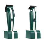 Cocco Veloce Lite Clipper & Trimmer Ultra‑Light 7000 RPM Professional Barber Kit green stripe trim+green stripe clip