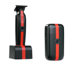 Cocco Veloce Lite Trimmer & Shaver Combo Professional Precision Grooming Kit (Black/Red)