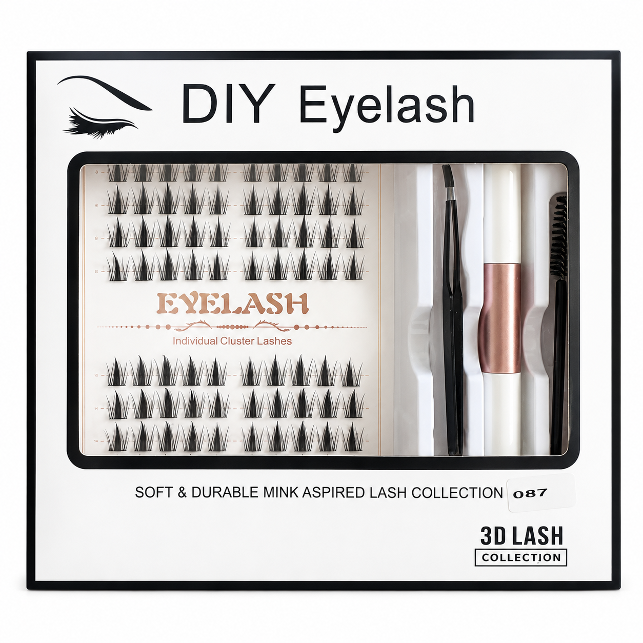 DIY Eyelash Extension Kit – Create Gorgeous, Long-Lasting Lashes at Home!