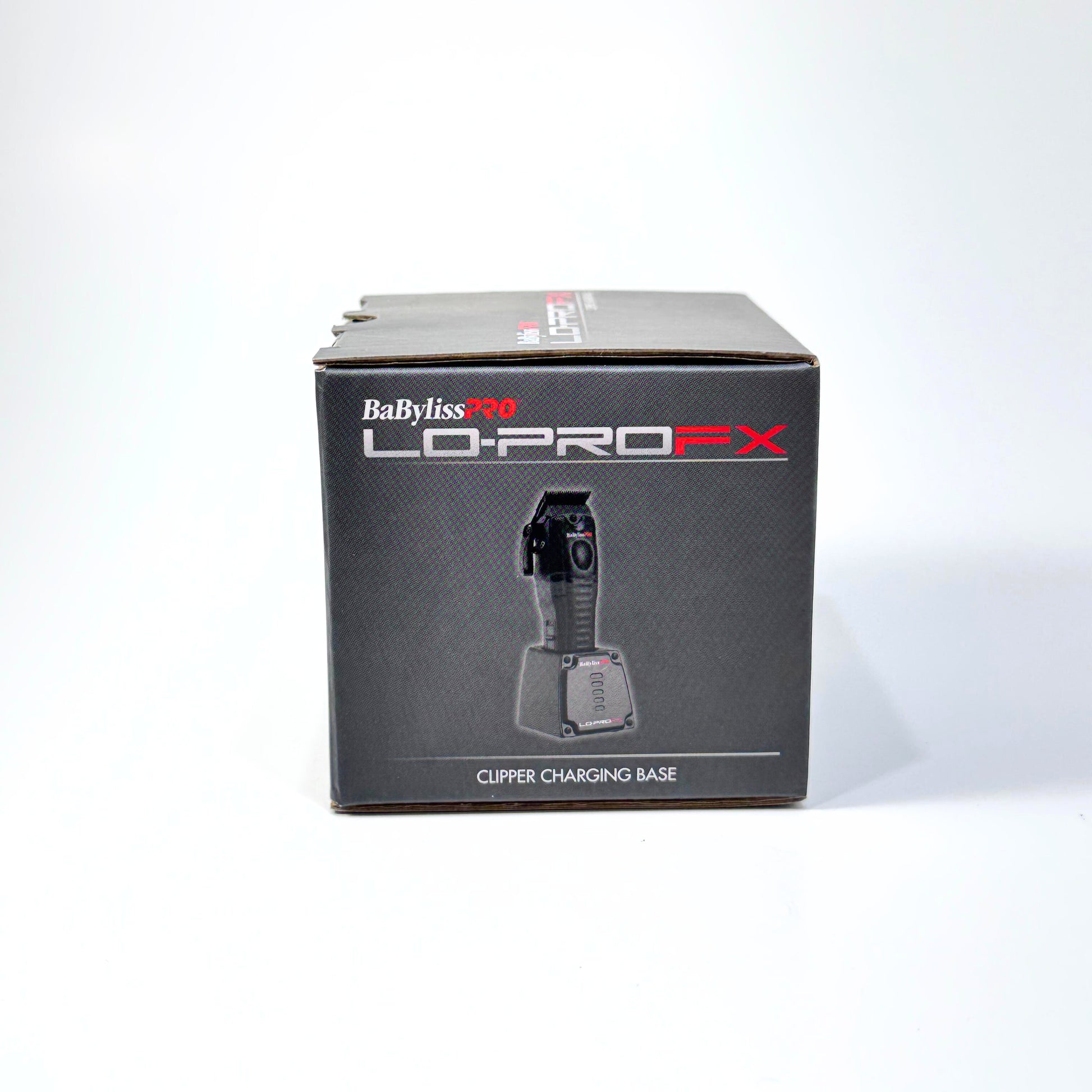 FX825BASE clipper charging stand box side