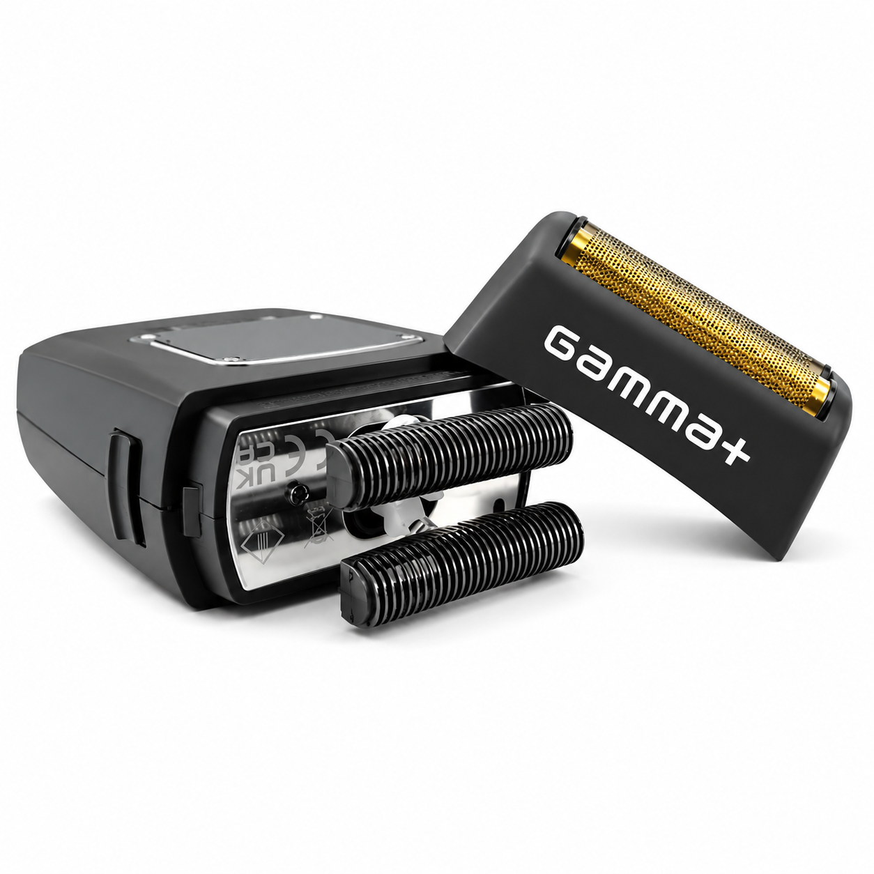 Gamma+ GP808M Boosted Shaver + Replacement Foil Head & Cutter Blades