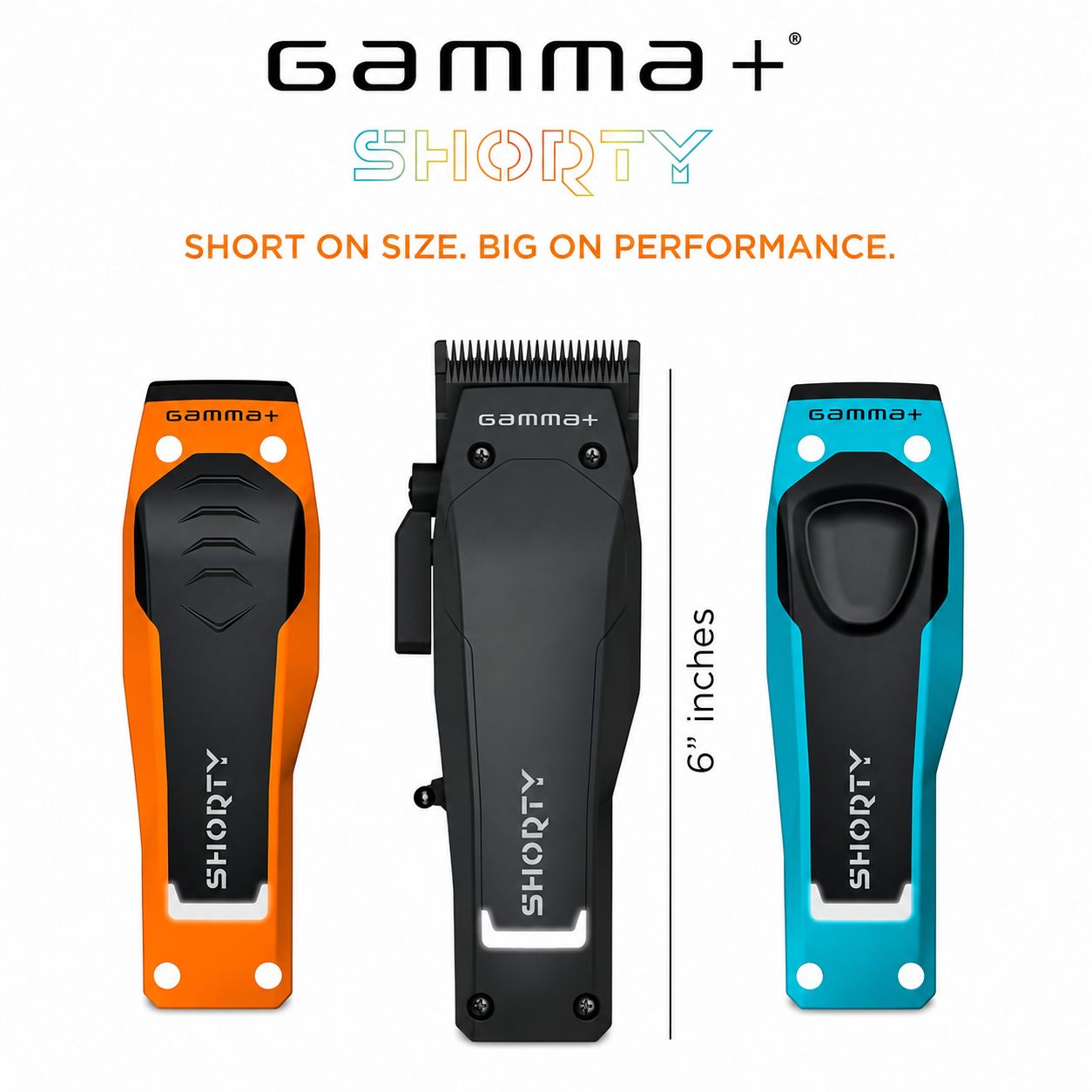 Gamma+ Shorty Clipper Compact High-Torque Cordless Clipper GP605M