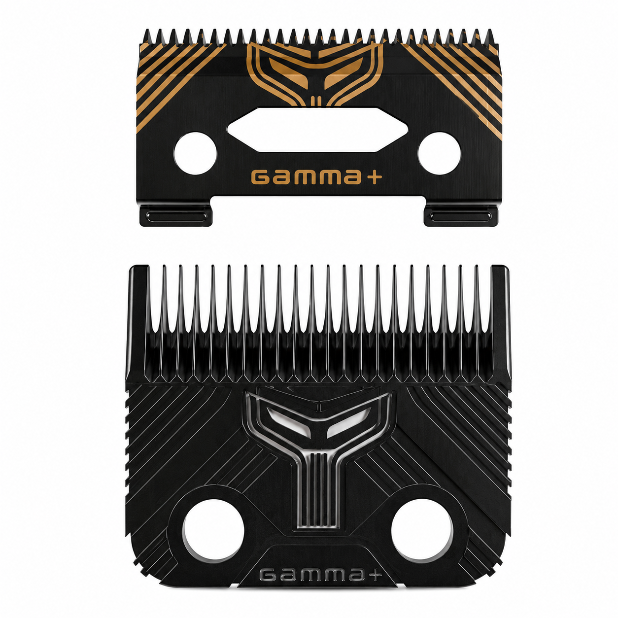 Gamma+ T1000 Echo Fade Blade & Shallow 2.0 Clipper Blade Set #GP540B