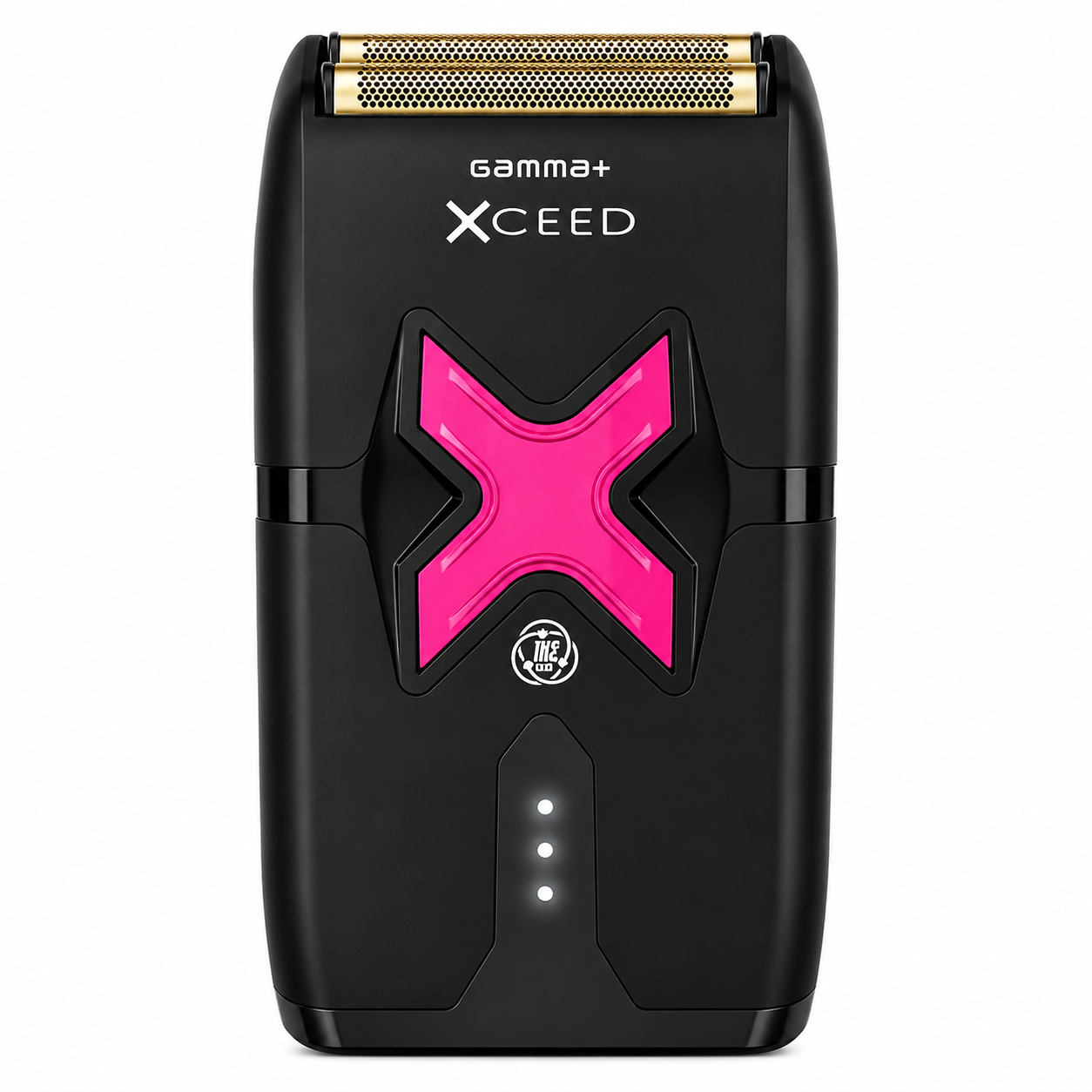 Gamma+ XCEED GP803B Double Foil Shaver IN2 Vector Motor, Gold Titanium Foils