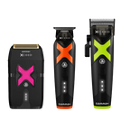Gamma+ XCEED IN2 Vector Full Value Set – Clipper, Trimmer & Double Foil Shaver Combo