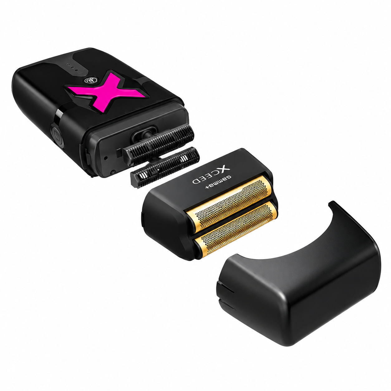 Gamma+ XCEED IN2 Vector Full Value Set Clipper, Trimmer & Double Foil Shaver Combo