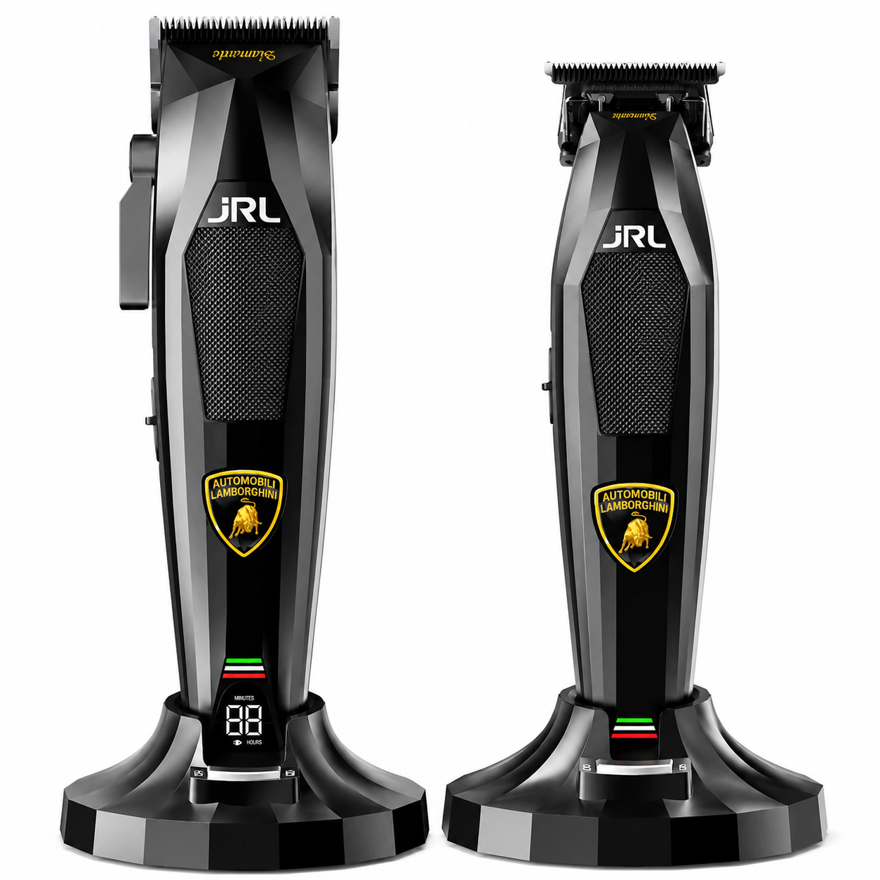 JRL x Lamborghini Diamante Combo Set Black  Clipper & Trimmer DI2025B 8200RPM