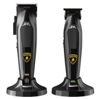 JRL x Lamborghini Diamante Combo Set – Black (DI2025B) – 8200 RPM Dual-Speed Clipper & Trimmer
