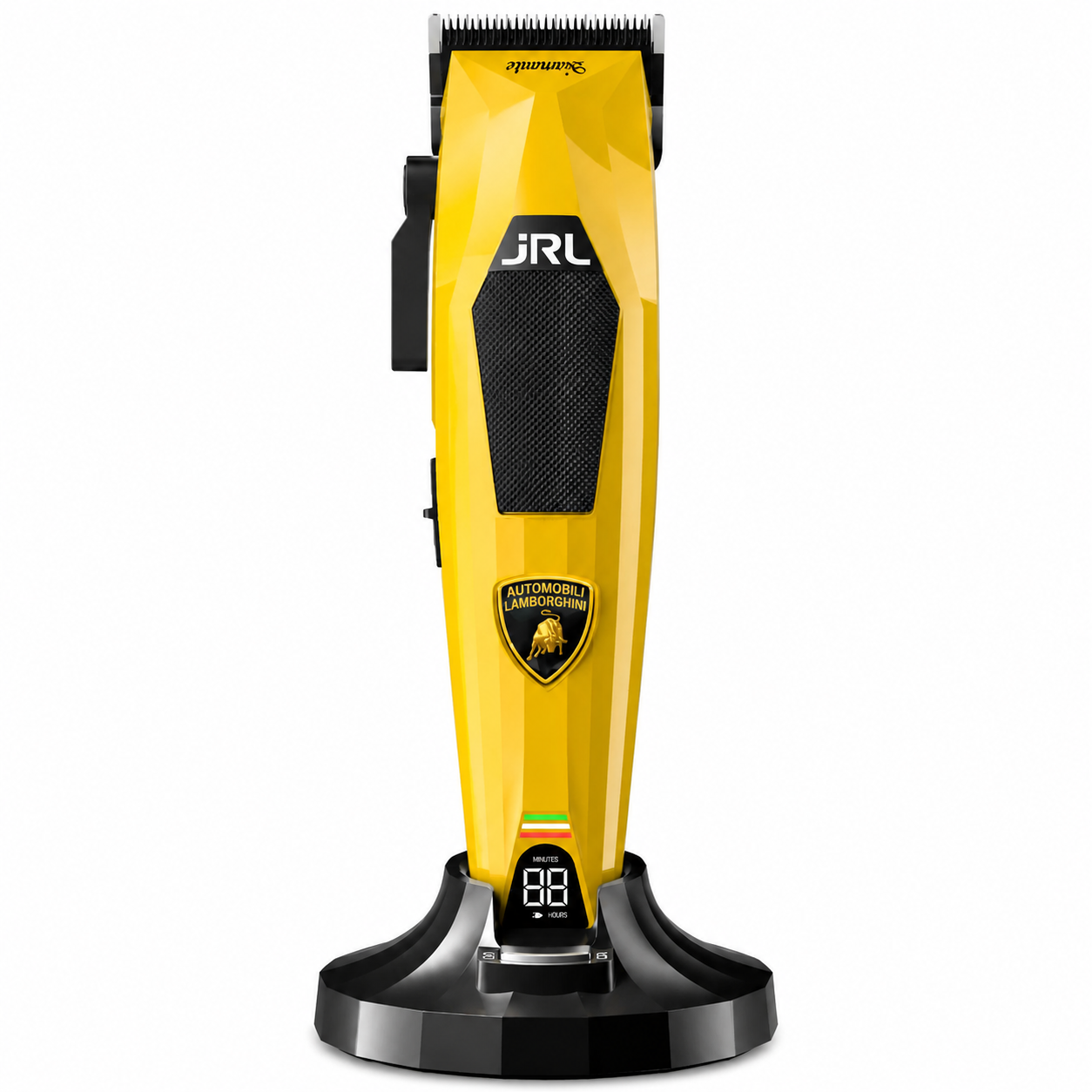 JRL x Lamborghini Diamante Yellow Combo Set Clipper & Trimmer with LED DI2025Y