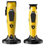 JRL x Lamborghini Diamante Yellow Combo Set (DI2025Y) – Clipper & Trimmer with LED, Dual-Speed & Reset-IQ Charging