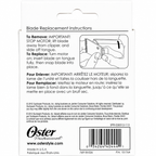 Oster Classic Precision Detachable Blade for Professional Clippers 76 000 Blade 76918-026
