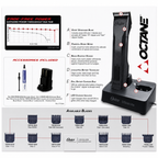 Oster Professional Octane Cordless Clipper 76550-00 Lithium-Ion Heavy Duty Barber Clipper