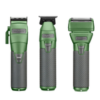 Premium BaBylissPRO FXONE Matte Green Grooming Bundle LFX899GC+LFX799GC+LFX79SGC