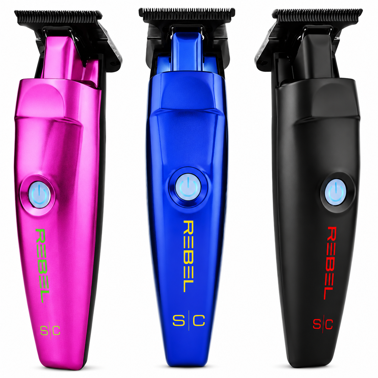 Professional Grooming Bundle Shaver,Trimmer & Clipper StyleCraft Rebel Trio Set SC809M + SC409M + SC601
