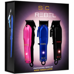 Professional Grooming Bundle Shaver,Trimmer & Clipper StyleCraft Rebel Trio Set SC809M + SC409M + SC601