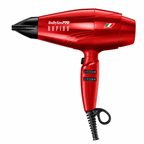 Red BaBylissPRO RAPIDO Blow Dryer 2000 Watts Professional Hair Dryer BRRAP1