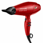 Red BaBylissPRO RAPIDO Blow Dryer 2000 Watts Professional Hair Dryer BRRAP1