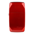 STYLECRAFT Wireless Prodigy Double Foil Shaver Shiny Metallic Red SCWPFSR 