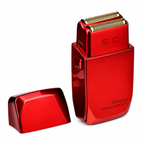 STYLECRAFT Wireless Prodigy Double Foil Shaver Shiny Metallic Red & Silver Slick Replacement Foils Red Combo SCWPFSR+SCWPSFR