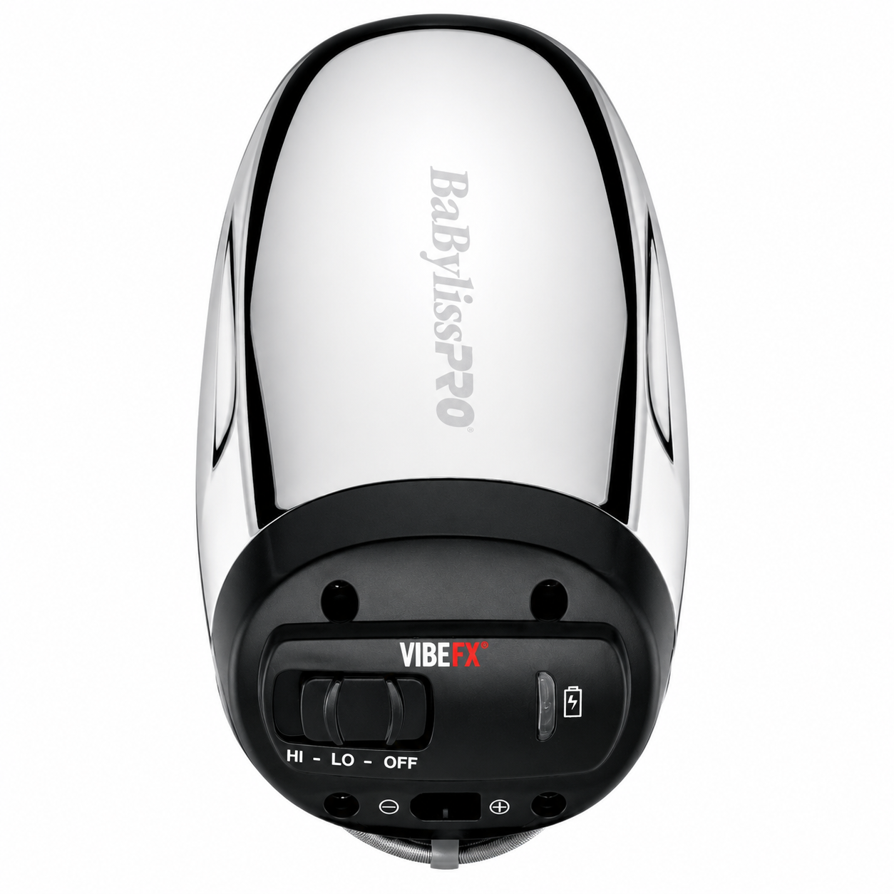 Silver BaBylissPRO Vibefx Cordless Handheld Massager Relaxation On-the-Go FXSSM1