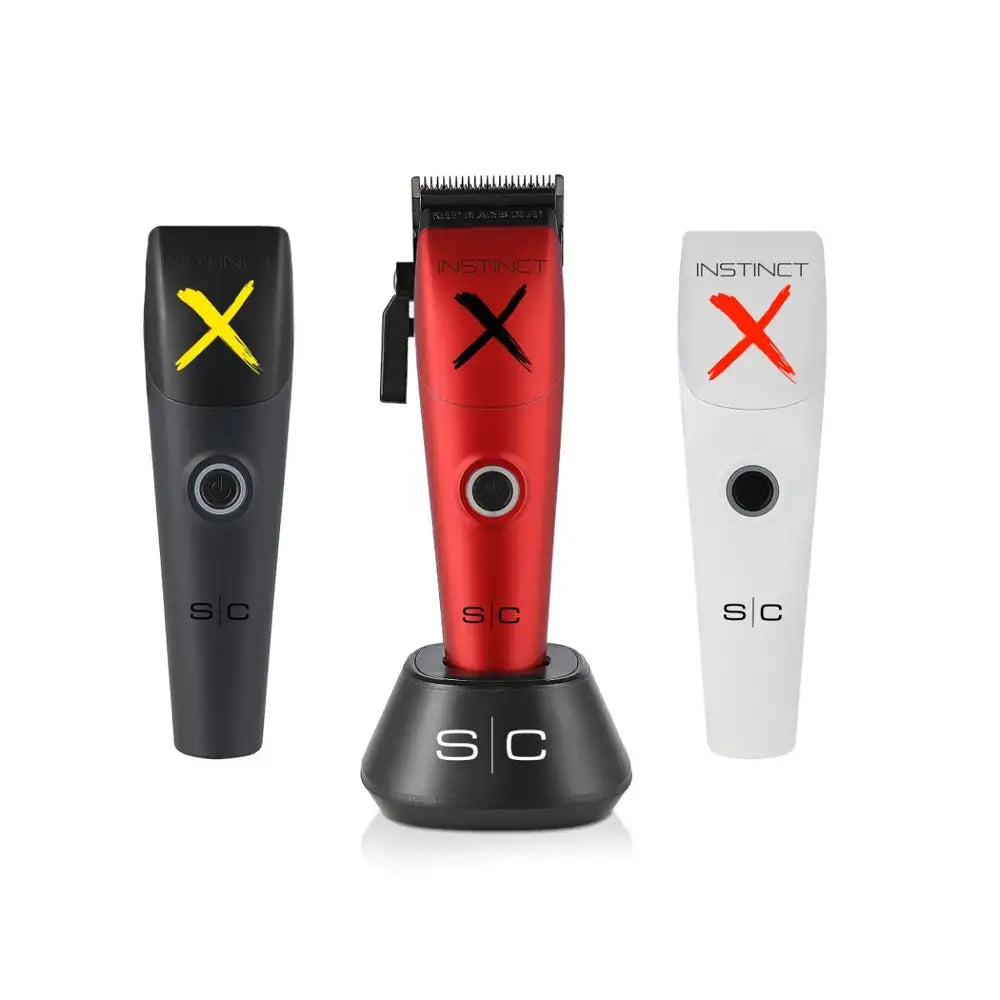 StyleCraft Instinct-X Clipper Saber Trimmer and Instinct Shaver SC608M+SC403B+SC807B