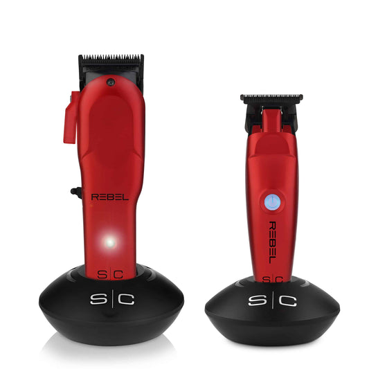 StyleCraft Rebel Clipper & Trimmer Combo (RED) SC203R