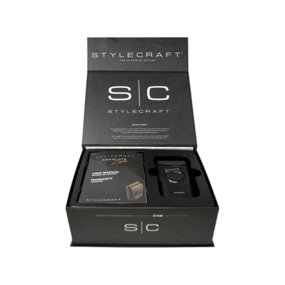 StyleCraft Absolute Zero Forged Cordless Double Foil Shaver SCAZFF