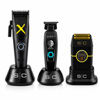 StyleCraft Instinct-X Clipper, Saber Trimmer & Instinct Shaver Combo SC608M + SC403B + SC807B